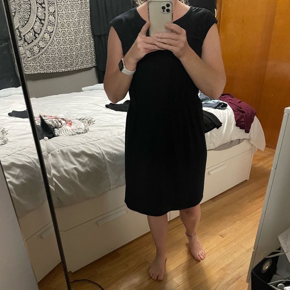 Black summer dress
